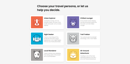 Take our Travel Personality Quiz!